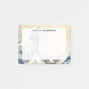 Post-it® Monogram Katsushika Hokusai, Grande vague Kanagawa