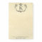 Monogramme et nom élégants | Papier vintage person