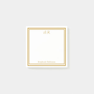 Post-it® Monogramme or