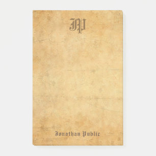 Post-it® Monographie élégante du Modèle vintage