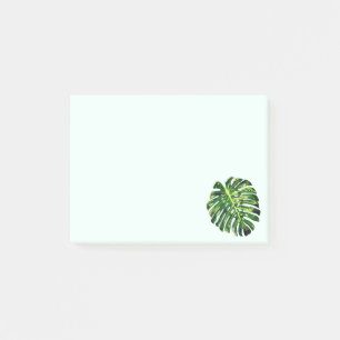 Post-it® Monstera Leaf Notes