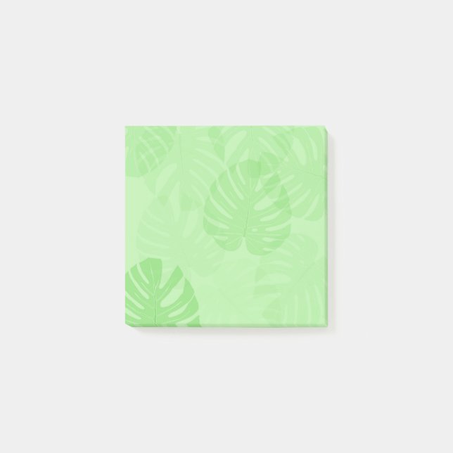 Post-it® Monstera Leaves Post-it Notes (Devant)