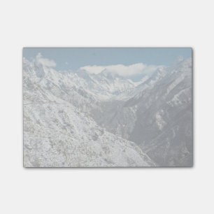 Post-it® Montagne orientée, congelé du grand mont Everest