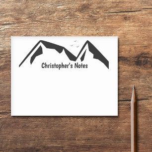 Post-it® Montagnes en noir