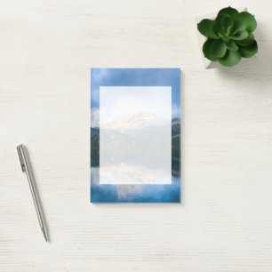 Post-it® Montagnes et lac Pittoresque Nature Photo