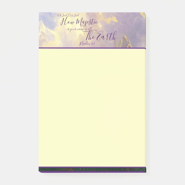 Post-it® montagnes Rocheuses Majestueuses  (Devant)