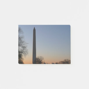 Post-it® Monument de Washington au coucher du soleil