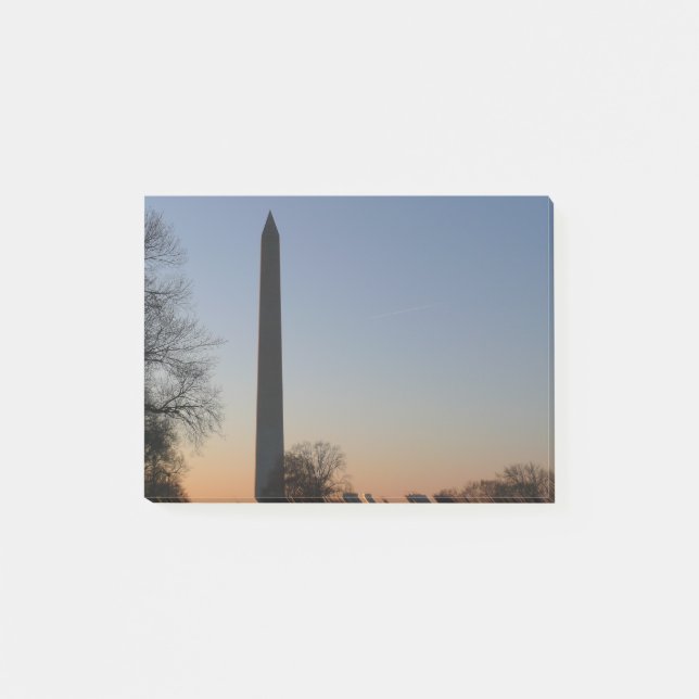 Post-it® Monument de Washington au coucher du soleil (Devant)