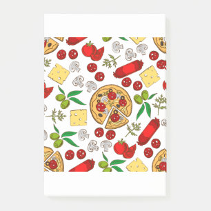 Post-it® Most Popular Italian Foods & Dishes, Risotto , Piz