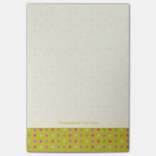 Post-it® Motif à pois d'arrière - plan