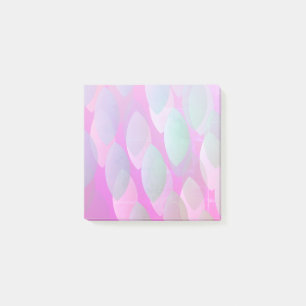 Post-it® Motif Abstrait moderne   Magenta Purple Rose Turqu