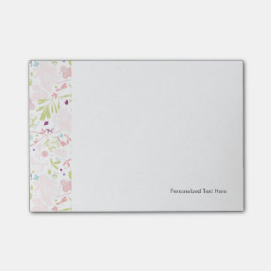 Post-it® motif affichant floral