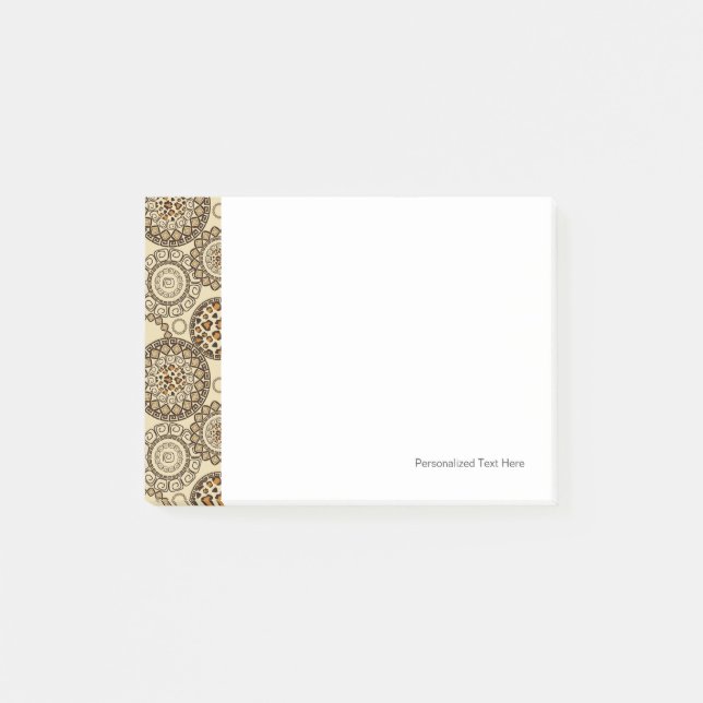 Post-it® Motif africain 3 de peau de guépard (Devant)