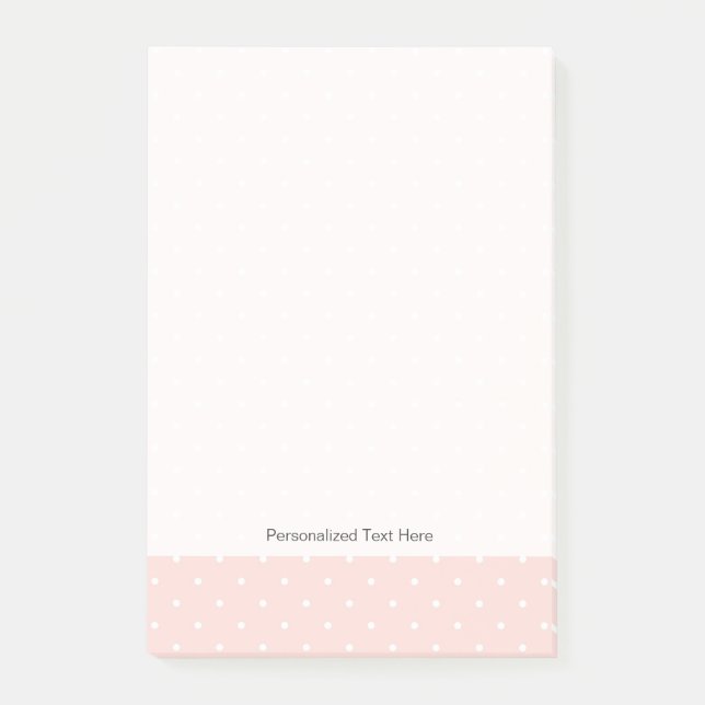 Post-it® Motif aux pois blancs 2 (Devant)