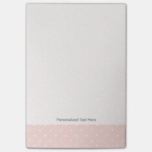 Post-it® Motif aux pois blancs 2
