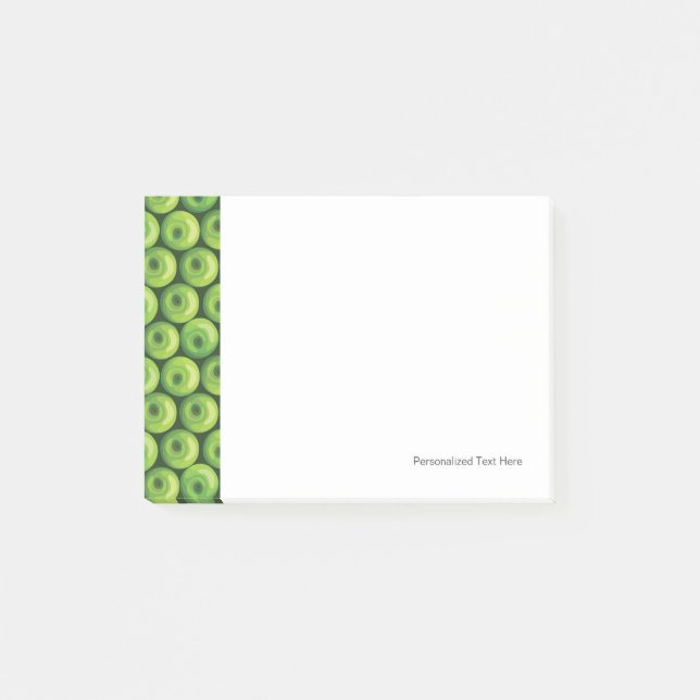 Post-it® Motif aux pommes vertes (Devant)