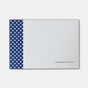 Post-it® Motif avec le pois blanc