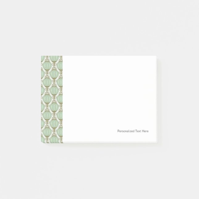 Post-it® Motif bleu de Motton (Devant)