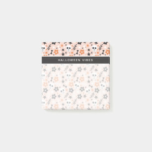 Post-it® Motif crâne de fleurs