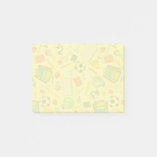 Post-it® Motif d'approvisionnement scolaire