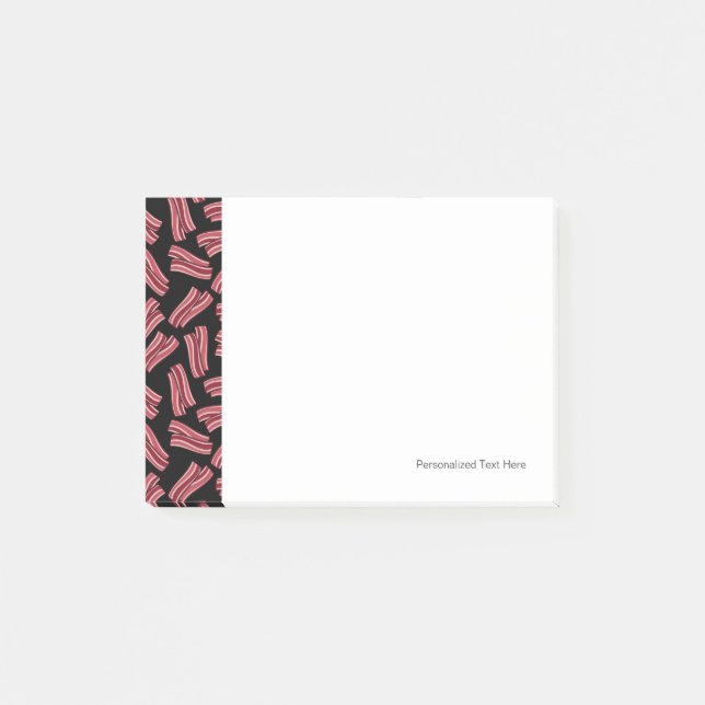 Post-it® Motif de bandes de lard (Devant)