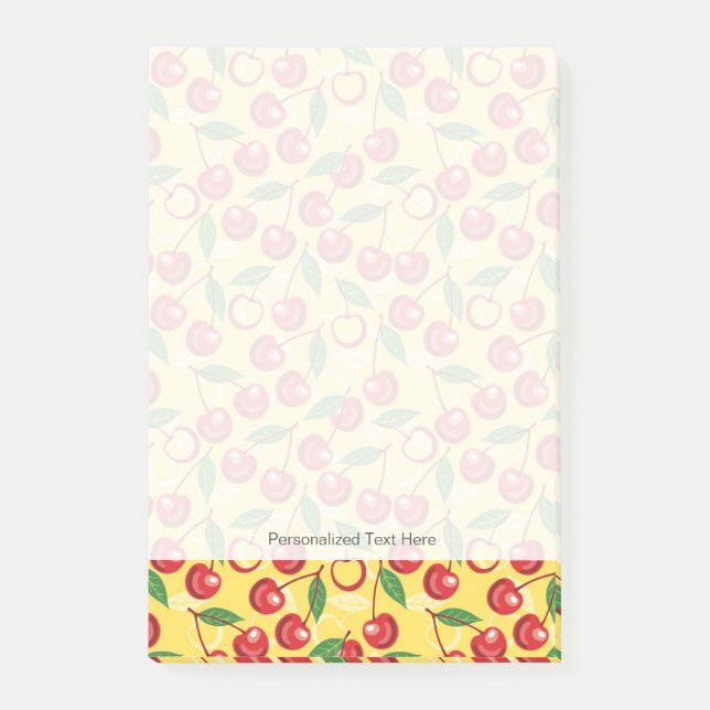 Post-it® Motif de cerise (Devant)