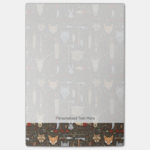 Post-it® Motif de chasse ethnique