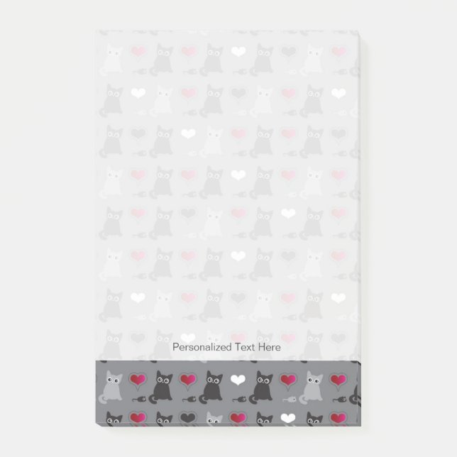 Post-it® motif de chaton et de souris (Devant)
