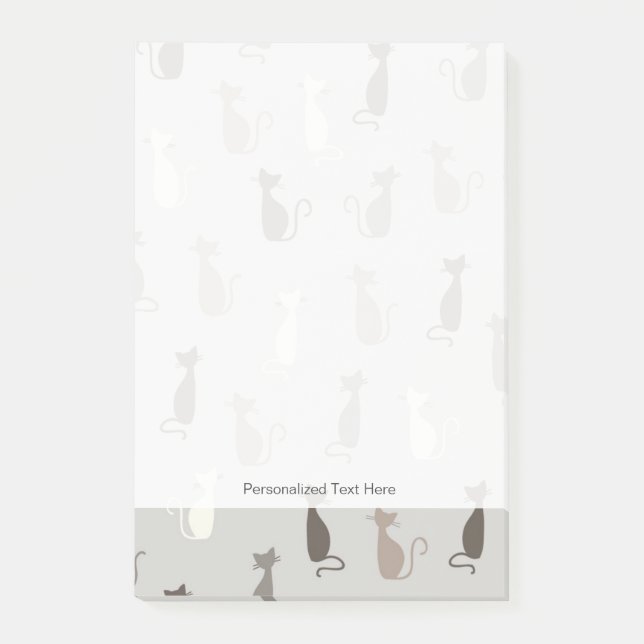 Post-it® Motif de chats (Devant)