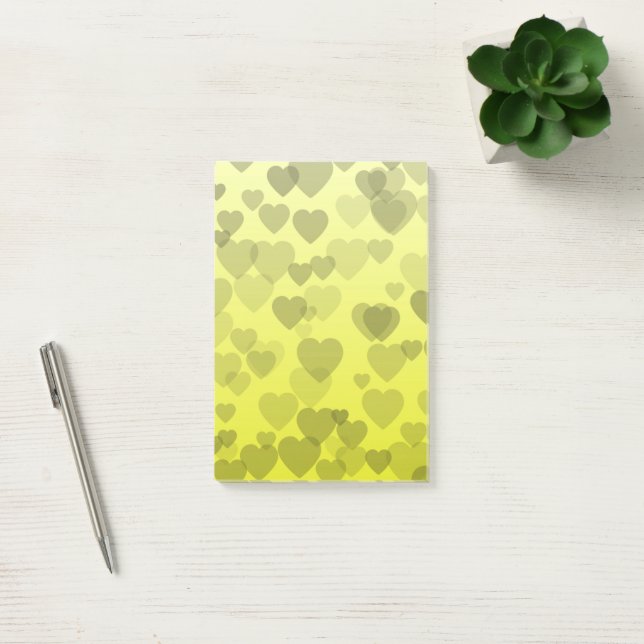 Post-it® Motif de coeur 22 (Bureau)