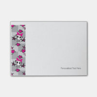 Motif de crânes d'Emo