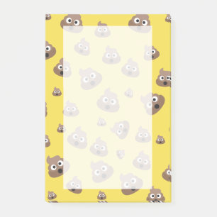 Post-it® Motif de Cute Poop Emoji