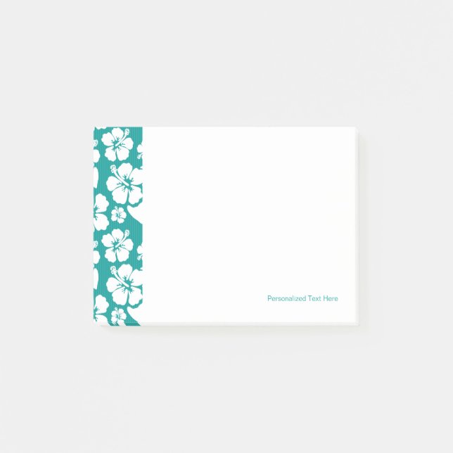Post-it® Motif de fleur hawaïen de ketmie (Devant)