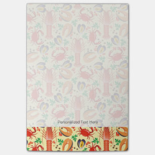Post-it® Motif de fruits de mer