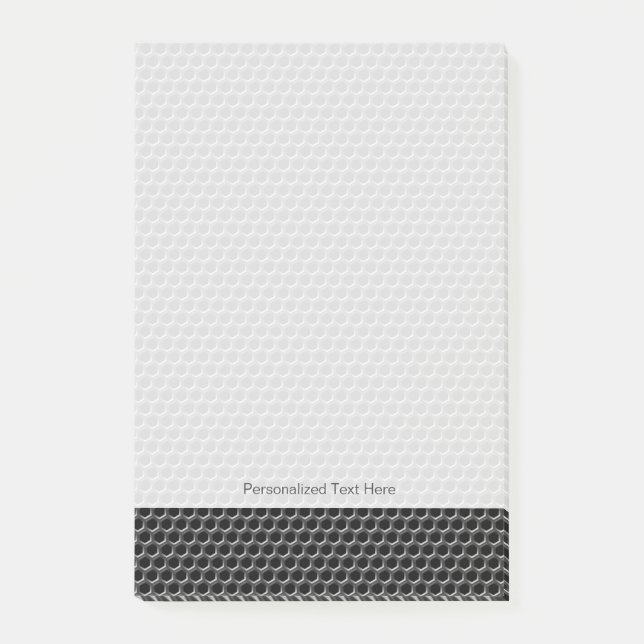 Post-it® motif de grille métallique - arrière - plan (Devant)