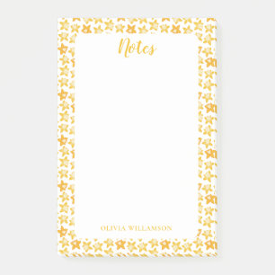 Post-it® Motif de jonquilles de printemps pour les notes à