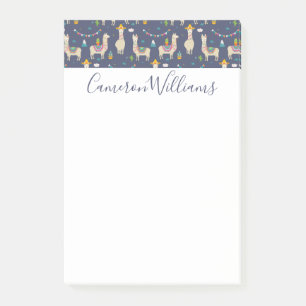 Post-it® Motif de lama de célébration