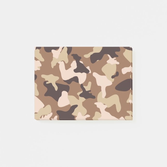 Post-it® motif de l'armée de camouflage et de camouflage du (Devant)