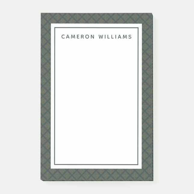 Post-it® Motif de noeud celtique élégant (Devant)