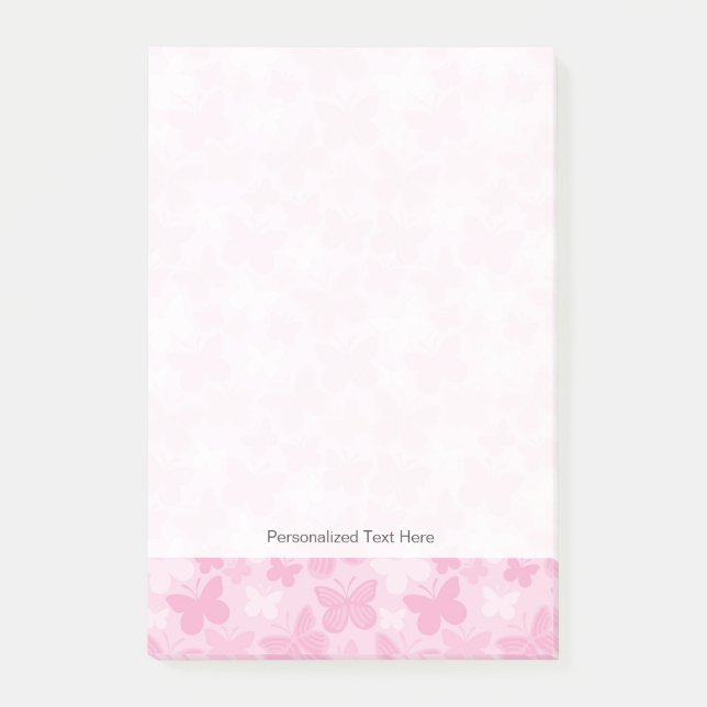 Post-it® Motif de papillon 2 (Devant)