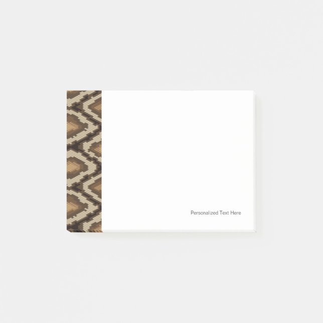 Post-it® motif de peau de serpent python 2 (Devant)