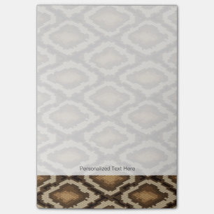 Post-it® motif de peau de serpent python 2