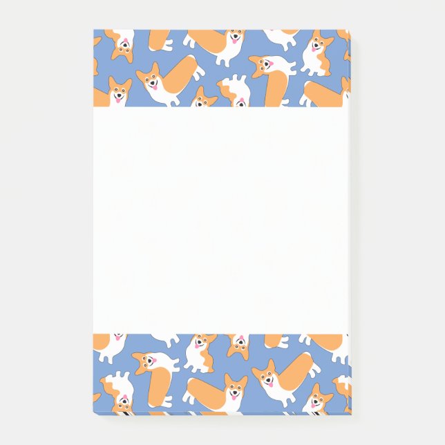 Post-it® Motif de Pembroke Welsh Corgi (Devant)