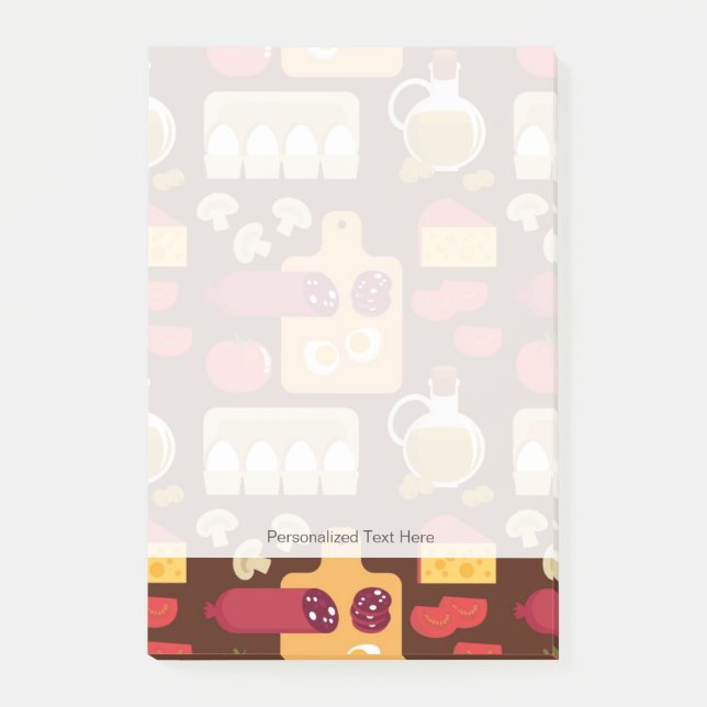Post-it® Motif de pizza (Devant)