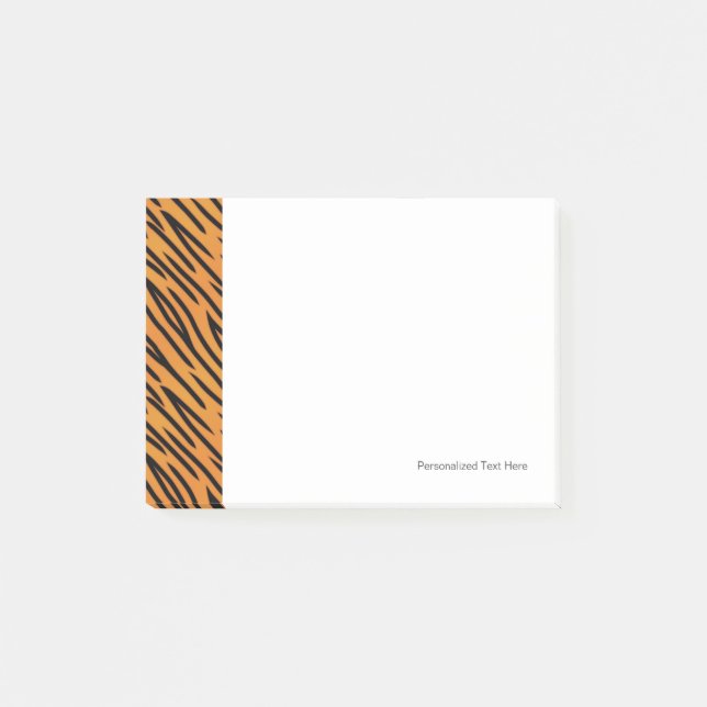 Post-it® Motif de rayure de tigre (Devant)