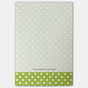 Post-it® Motif de ressort avec le pois blanc