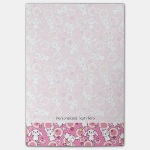 Post-it® motif de rose de kawaii