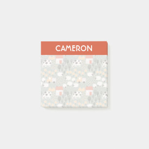 Post-it® Motif de scène de ferme mignonne
