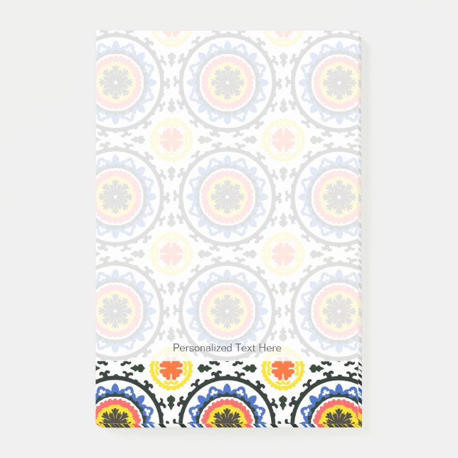Post-it® Motif de Suzani (Devant)