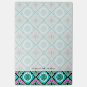 Post-it® Motif de Suzani aux motifs ouzbek et kazakh
